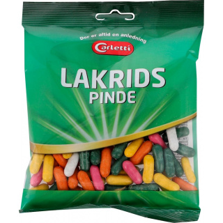 Carletti Lakridspinde 160g