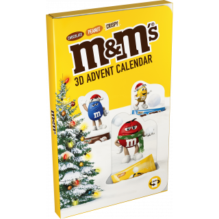 M&M's 3D Julekalender 346g