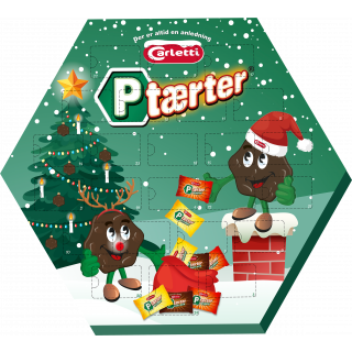 Carletti P-tærte Julekalender 243,5g