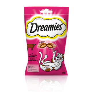 Dreamies Snack Med Okse 60g