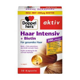 Doppelherz Hår Intensiv + Biotin 30 stk