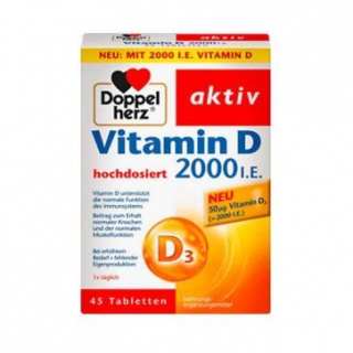 Doppelherz Vitamin D3 2000 45stk