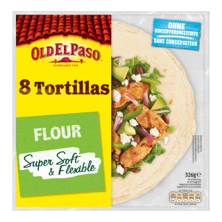 Old El Paso Tortillas 8St. 326g