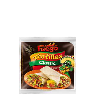 Fuego 8 x Tortilla Wraps Classic 320g