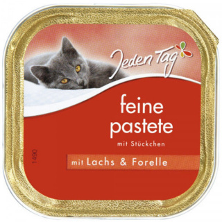 Jeden Tag Kattemad Paté m/laks & ørred 100g