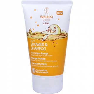 Weleda Kids 2-in-1 Showegel & Shampoo Orange 150 ml