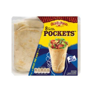 Old El Paso Tortilla Pockets 223g