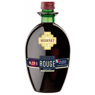 Medinet Rouge Halbtrocken Demi Sec 12% 0,25l