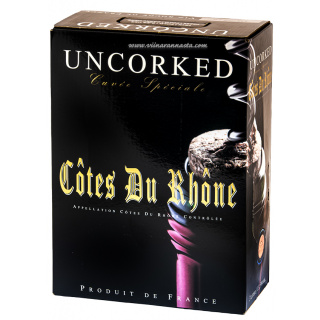 Uncorked Côtes du Rhône 13,5% BiB 3l