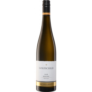 Moselland Goldschild Saar Riesling Trocken 11,5% 0,75l