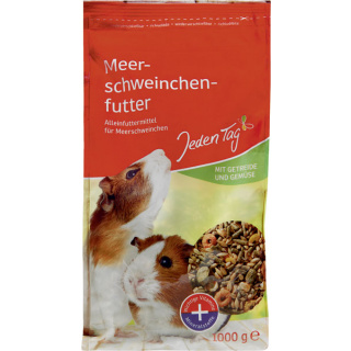 Jeden Tag Marsvin Foder 1kg