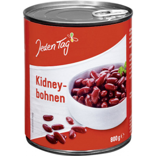 Jeden Tag Kidney bønner 800g