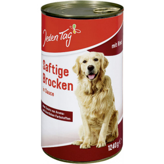 Jeden Tag Hundemad m/oksekød 1240g