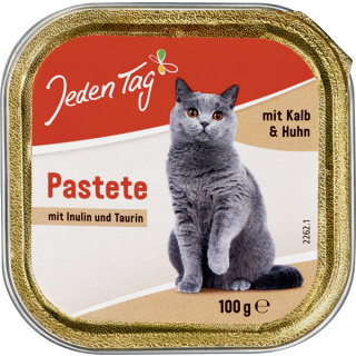 Jeden Tag Kattemad Paté m/kalvekød & kylling 100g