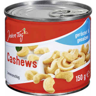 Jeden Tag Cashenødder saltede 150g