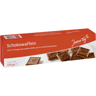 Jeden Tag Kiks m. lys chokolade 175g