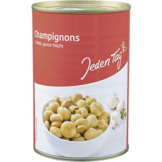 Jeden Tag Hele Champignion 425ml