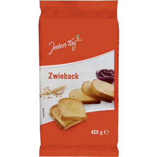 Jeden Tag Tvebakker 450g