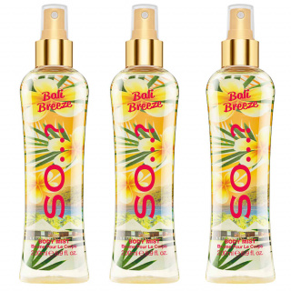 So…? Bali Breeze Body Mist Spray Fragrance Pack of 3 x 200ml