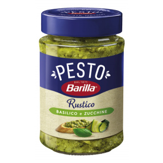 Barilla Pesto Rustico Zucchine Basilico 200g