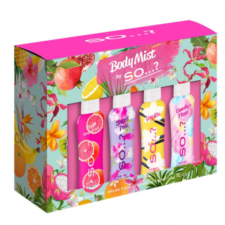 So…? Mini Body Mist Gavesæt 4 x 50 ml