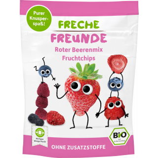 Freche Freunde Bio Frugtchips Bærblanding 10g