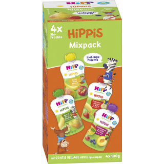 Hipp Bio Hippis Mix Pakke 4X100g