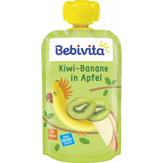 Bebivita Squeeze Bag Kiwi Banana 120g