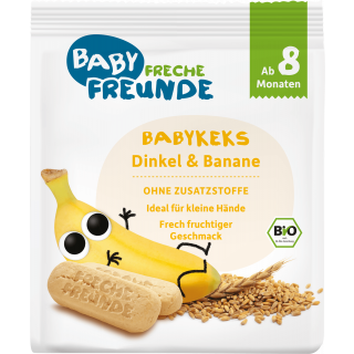 Freche Freunde Bio Kiks Speltbanan 100g