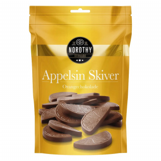 Nordthy Appelsin Skiver 125g