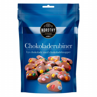 Nordthy Chokoladerubiner 120g