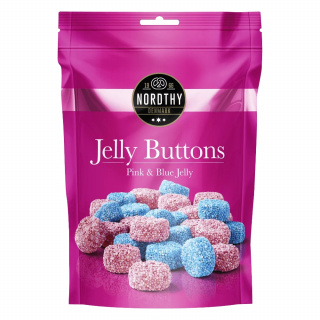 Nordthy Jelly Buttons 125g