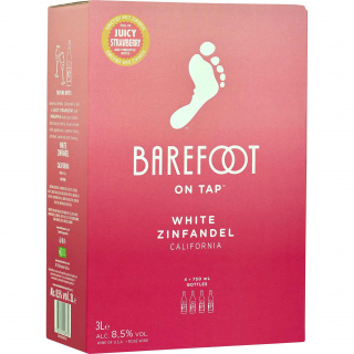 Barefoot White Zinfandel 8.5% 3l