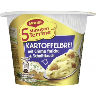 Maggi 5 Minuten Terrine Mashed Potatoes Creme FraIche 53g