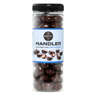 Nordthy Mandler Med Mørk Choko 325g