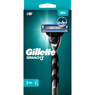 Gillette Mach3 Barberskraber + Barberblad