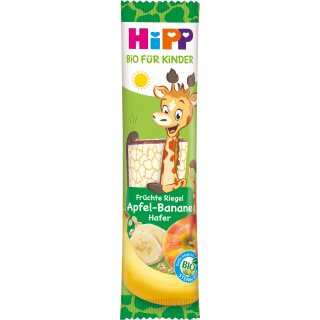 Hipp Bio Giraffe Frugtbar Æble-Banan-Havre 23g