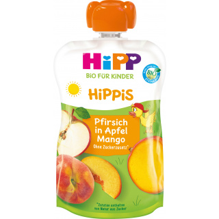 Hipp Hippis Bio Ellie Duck Peach I Æblemango 100g