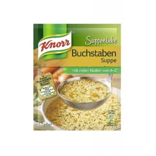 Knorr SL Buchstaben Suppe