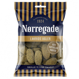 Nørregade Lakrids Ugler 270g