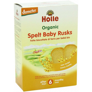 Holle Bio Dd Baby Tvebakker Spelt 200g