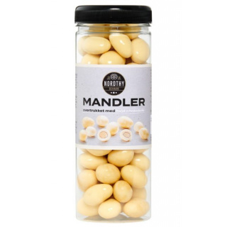 Nordthy Mandler Med Hvid Choko 325g