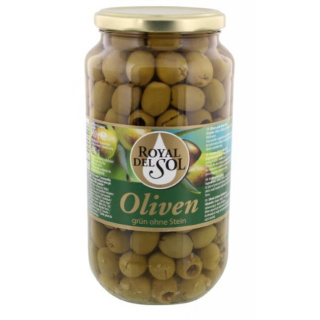 Royal Del Sol Grønne Oliven Uden Sten 400 g