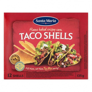 Santa Maria Taco Shells 135g