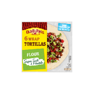 Old El Paso Wrap Tortillas 350g